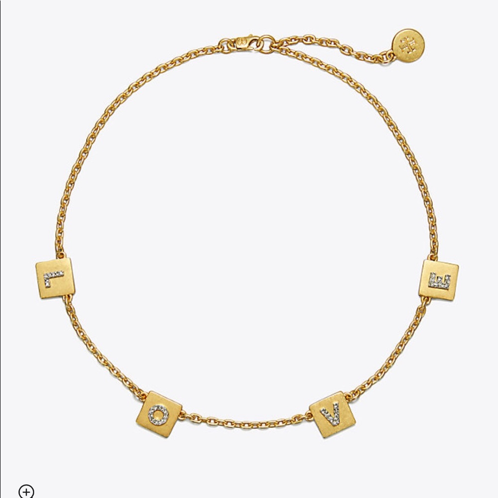Tory Burch Love Necklace
